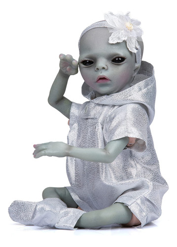 Anano Reborn Baby Alien - Muñecas De Bebé De Silicona Reb.