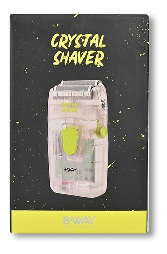 B-way Crystal Shaver Afeitadora Inalámbrica Barberia Pelo