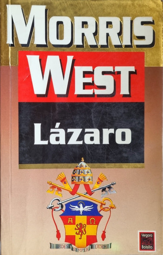 Lázaro. Morris West. Literatura. Español. 375 Páginas. 1994.