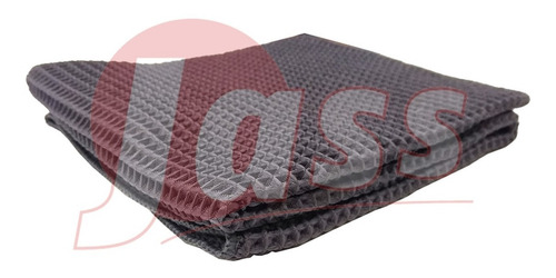 Imagen 2 de 6 de Paño Microfibra Waffle Secado Rapido 40x60cm 380 Gramos