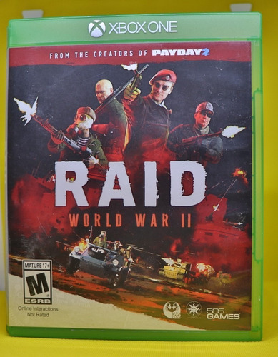 Raid World War Ii - Xbox One (Usado)