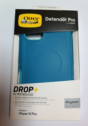 Funda Para Iphone 16/plus/pro Max Otter Box Magsafe Sin Clip Azul Iphone 16 Plus