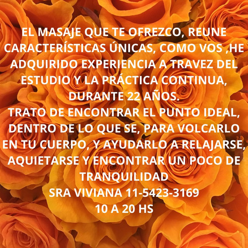 Imagen 6 de 10 de Masajista Profesional En Villa Del Parque