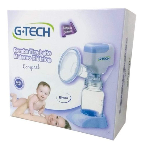 Imagem 3 de 4 de Bomba Tira-leite Materno Elétrica Compact Automática G-tech