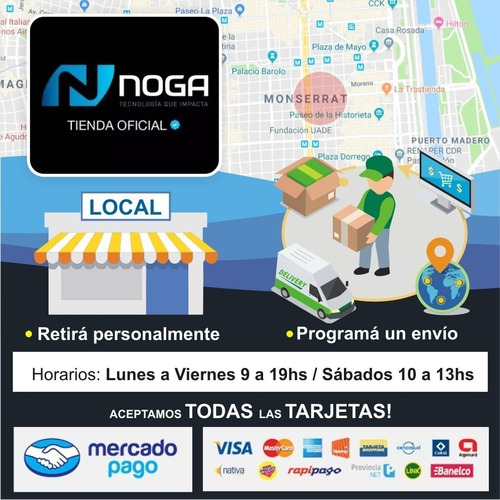 Auriculares Bluetooth Noga Bt-120 Running Inalambricos Gtia