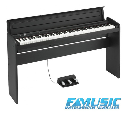 Imagen 3 de 10 de Piano Electrico Digital Korg Lp180 C/mueble