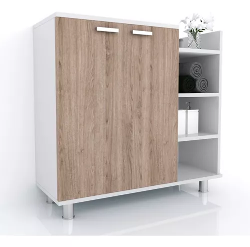 Mueble Baño Organizador Estantes 2 Moderno