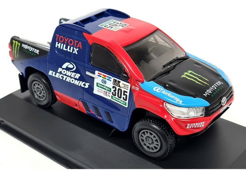 Toyota Hilux V8 Dakar 2017 1/43 Nani  Roma  Devoto Hobbies