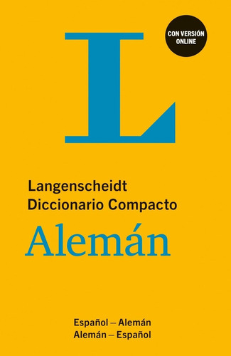 Libro: Diccionario Compacto Español,aleman. Vv.aa.. Lkg.lang