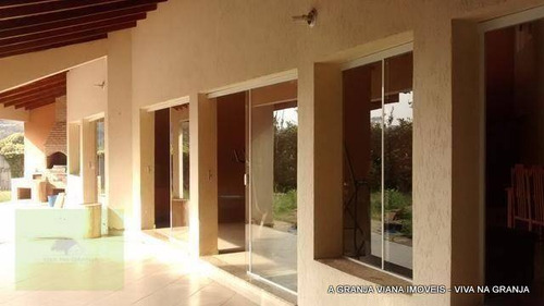 Casa Com 4 Dormitórios À Venda, 450 M² Por R$ 1.300.000,00 - Granja Viana Ii - Cotia/sp - Ca0674