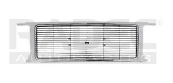 Parrilla Gmc Sierra 1989-1991 Cromo S/emblema