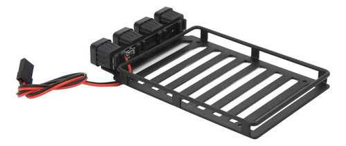 Portaequipajes Rc Roof Rc Con Luz Led Para Techo De Coche Rc