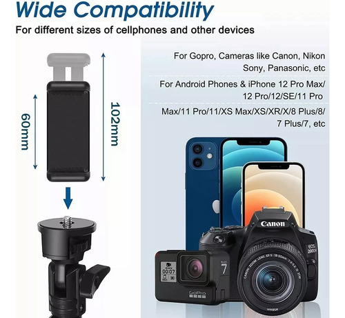 Yan Trípode Celular Selfie Stick Bluetooth Control Remoto