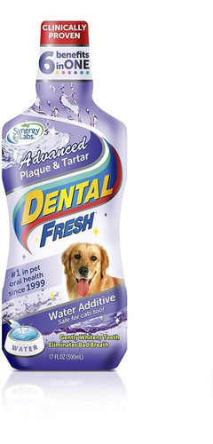 Enjuague Bucal Para Perros Dental Fresh