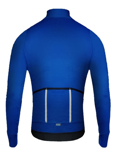 Imagen 2 de 3 de Campera Ciclismo Magenta Fundamental Frizada - Spitale Bikes