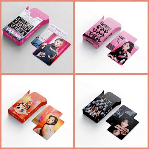 4pcak/220pcs Twice Photocards Lomo Cards Set Kpop Twice