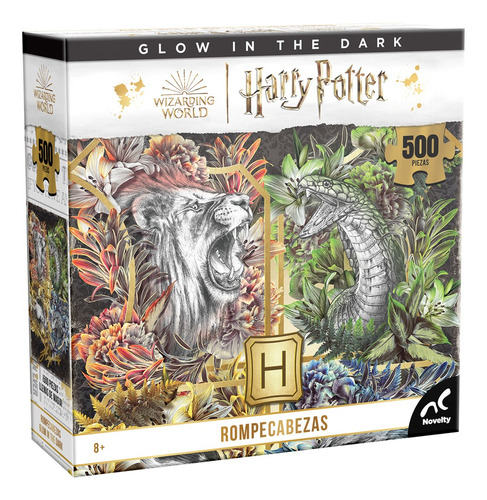 Rompecabezas Harry Potter Glow In The Dark 500pz