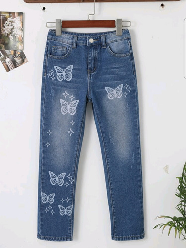 Pantalones Jeans Para Niñas Y Adolescentes