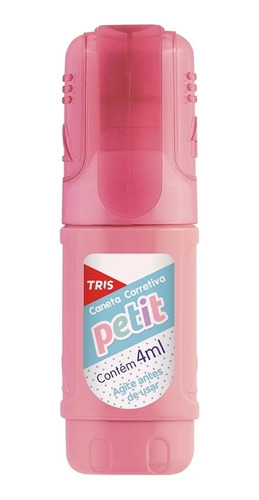 Corretivo Em Caneta Petit 4ml Rosa - Tris