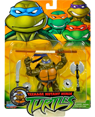 Tortugas Ninja Reedicion Donatello C/acc 10 Cm Int 81030