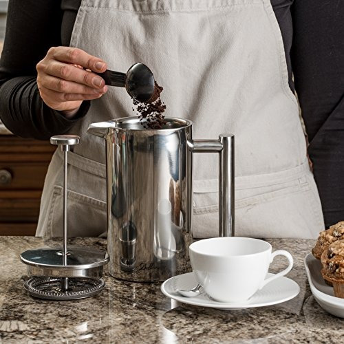 Cafetera/prensa Francesa Bellemain De Acero Inoxidable