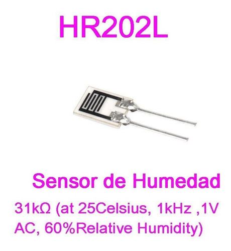 Hr202l Sensor De Humedad Arduino Pic Avr Atmel Enjendros