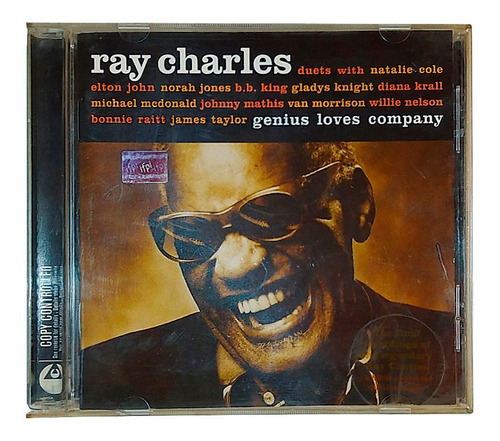 Cd Ray Charles Duets - Genius Love Company