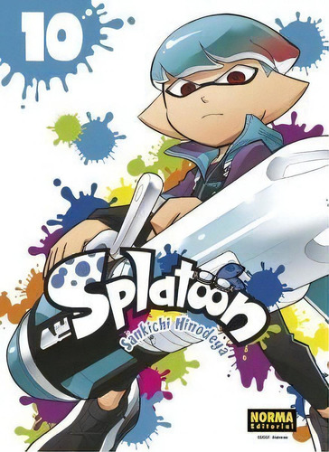 Libro: Splatoon 10. Sankichi Hinodeya. Norma Editorial