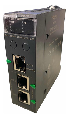 Bmenoc0301 - Módulo M580 - 3ethernet/ip Modbus Tcp/ip Novo