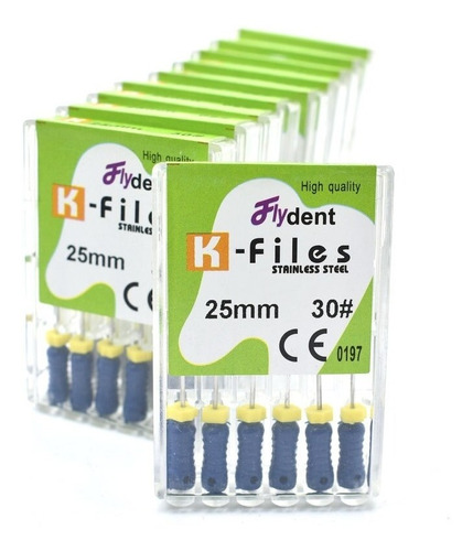 Limas K-file 25 Mm - Endodoncia - Serie A Elección - Dental