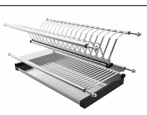 Imagen 3 de 5 de Platera De Acero Inoxidable De 70cm