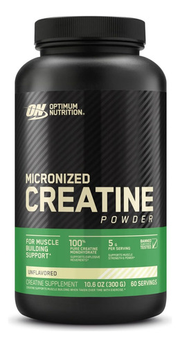 Creatina Micronizada 5 G Optimum Nutrition 300 G