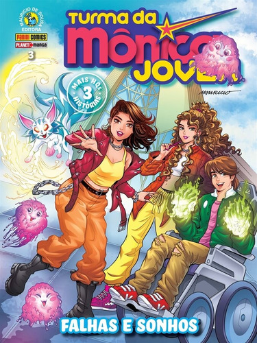 Turma da Mônica Jovem (2021) n. 3, de Mauricio de Sousa. Editora Panini Brasil LTDA, capa mole em português, 2021