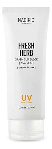 nacificar] Fresh Herb Origin Sun Block Spf50+ Pa++++ 50ml