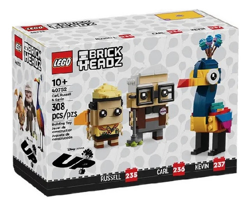Lego 40752 Brickheadz Carl Russell Y Kevin