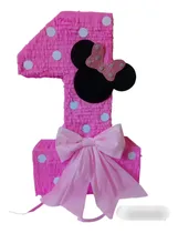 Comprar Piñatas Número Personalizada Estilo Mexicano Minnie