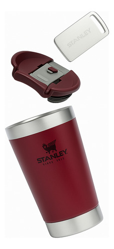 Copo Térmico De Cerveja Com Tampa Stanley Várias Cores 500ml