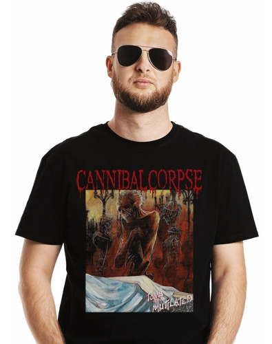 Polera Cannibal Corpse Butchered At Birth Censored Metal Imp