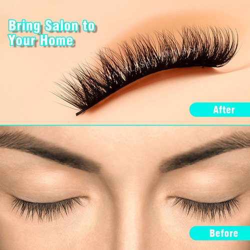 Kit De Extensión De Pestañas Vavalash Lash Clusters 72 Piez