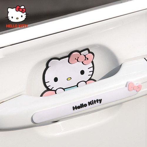 Protector De Puerta De Auto Adhesivo Hellokitty