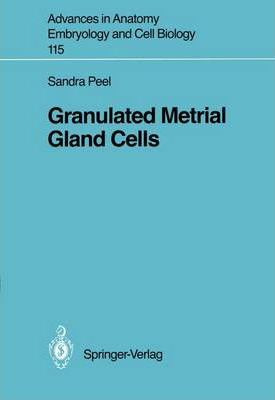 Libro Granulated Metrial Gland Cells - Sandra Peel