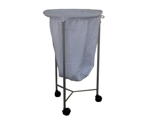 Porta Hamper Em Aço Inox