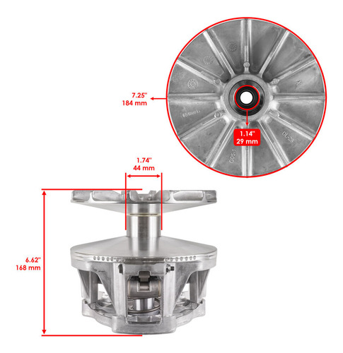 Clutch Primario Polaris Sportsman 570 Efi Touring 2014 -2023