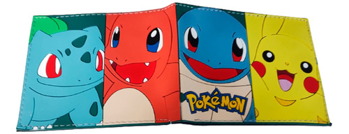 Billetera De Goma Pokemon Pokemones Iniciales