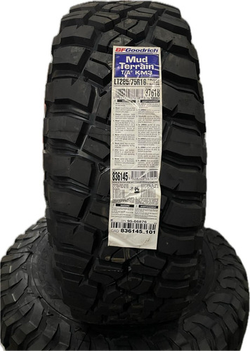 285/75r16 116/113q Bfgoodrich Mud Terrain T/a Km3 (kit X4)