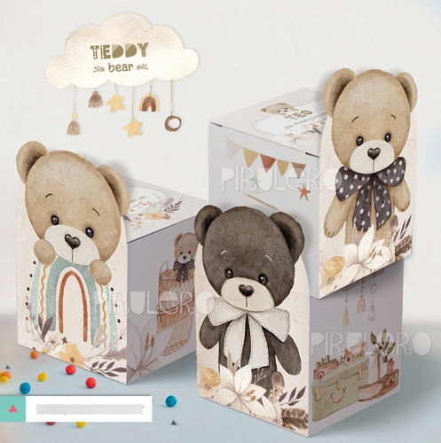 Kit Imprimible Teddy Bear - Oso - Osito 