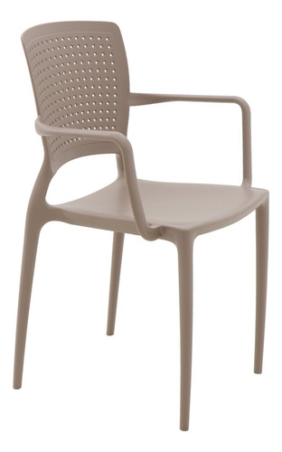 Silla Safira X2 Unidades Tramontina Apilable Fuerte · Boxbit Estructura De La Silla Taupe