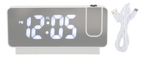 Reloj Despertador Multifunción De Digital Led Con Proyeccion