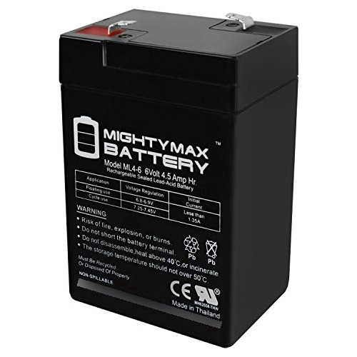 Batería De Ácido De Plomo Sellada 6v 4.5ah