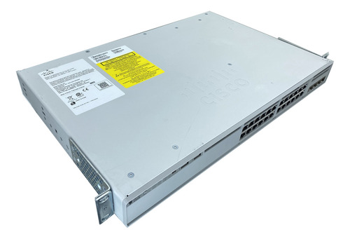 Switch Cisco 24 Portas Gigabit Poe+ 4x Sfp C9200l-24p-4g-e
